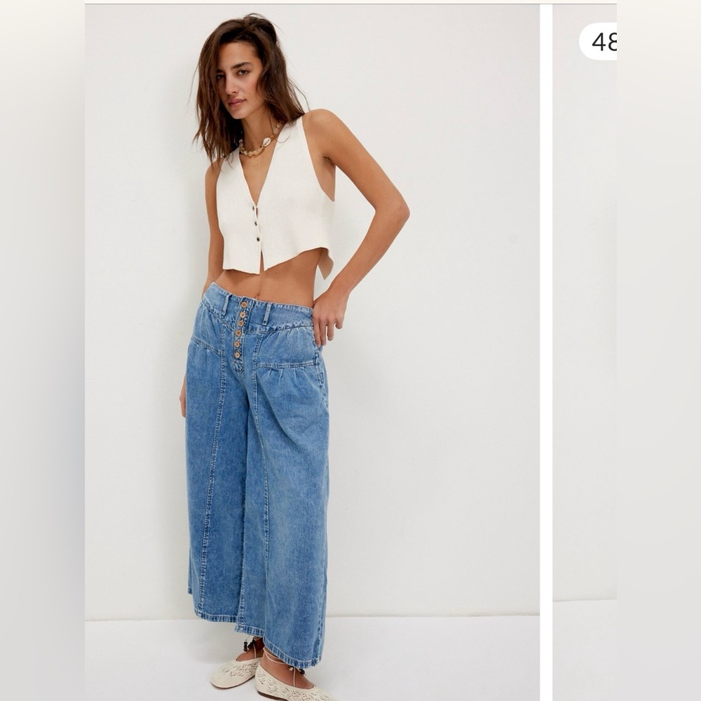 Free People Blossom Pull on Pants